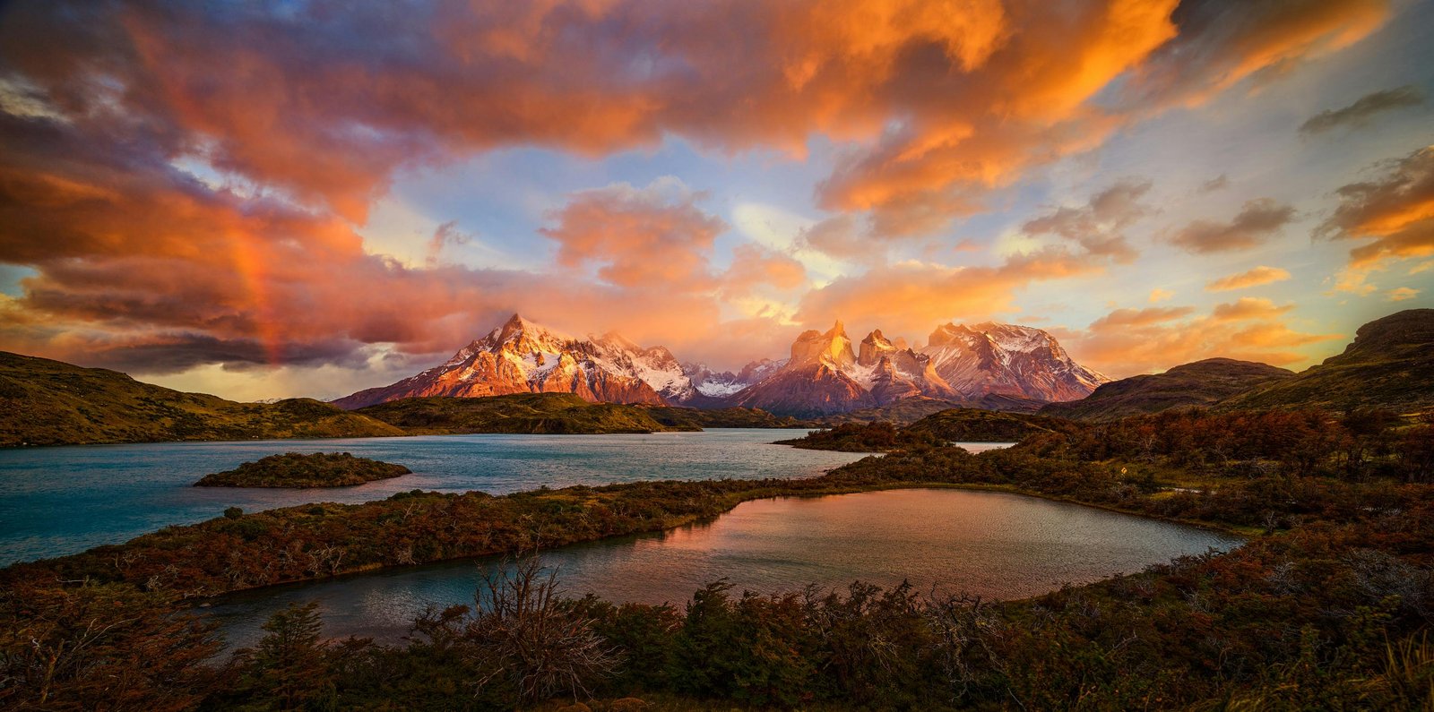 Trekking through Patagonia's dramatic landscape